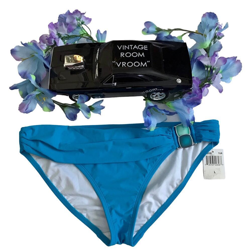 2Bamboo NWT Bikini Swim Bottom Women L